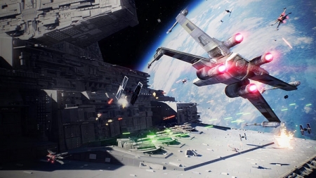 Космические бои в Star Wars Battlefront 2 покажут на Gamescom 2017