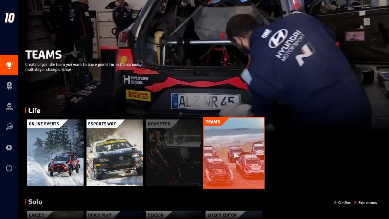 Новое обновление WRC 10 добавляет режим онлайн-команд