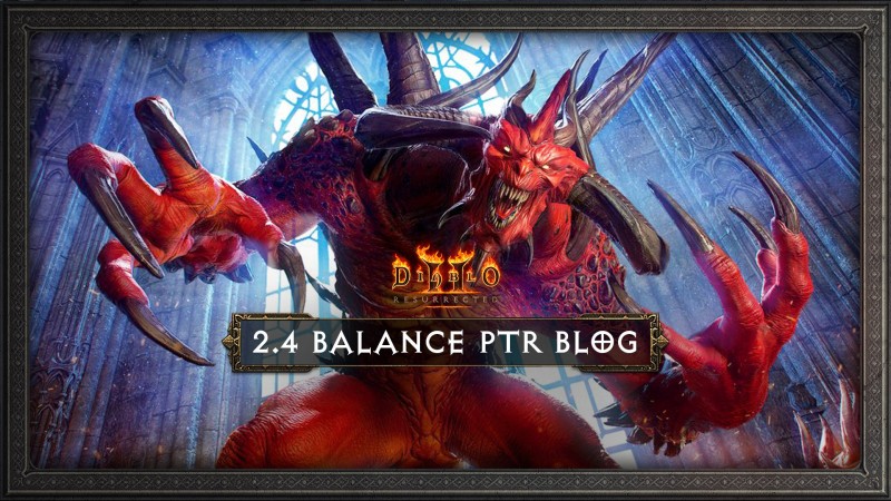 Следующее обновление Diablo 2: Resurrected на PTR включает в себя серьезные изменения баланса классов