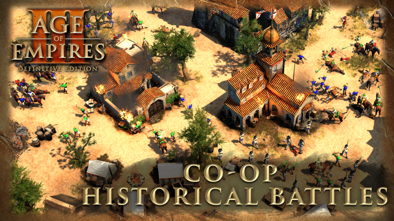 В Age of Empires 3: Definitive Edition появилась возможность кооперативной игры
