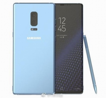 Опубликован новый рендер Samsung Galaxy Note 8