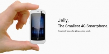 Uniherz Jelly — самый маленький смартфон в мире