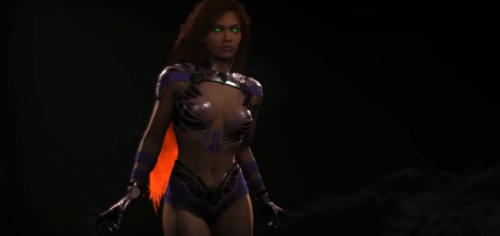 Видео: три первых
загружаемых персонажа Injustice 2