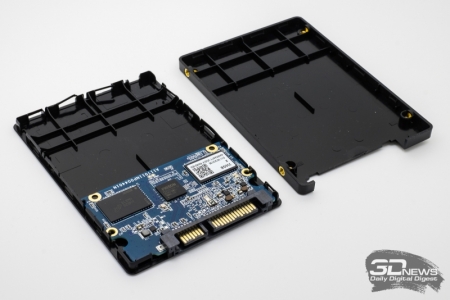 Обзор SSD-накопителя Silicon Power Slim S55: версия 2017 года, c 3D-эффектами / Накопители