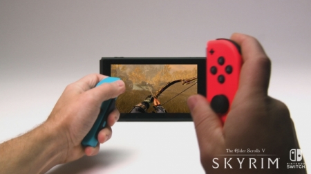 Skyrim на Switch получит поддержку контроллеров движений и amiibo-фигурок Zelda
