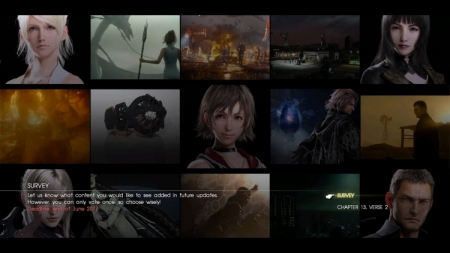 Square Enix предлагает выбрать, какой контент добавить в Final Fantasy XV