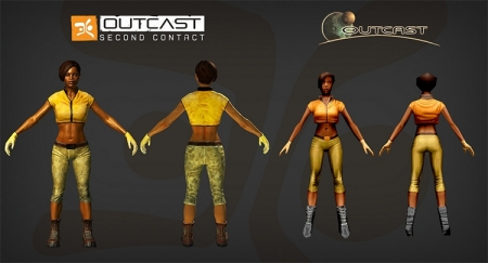 Видео: сравнение графики в Outcast — Second Contact и оригинале 1999 года