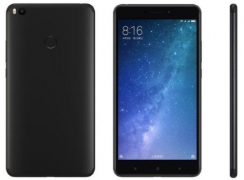 Xiaomi перекрасила смартфон Mi Max 2 в черный цвет